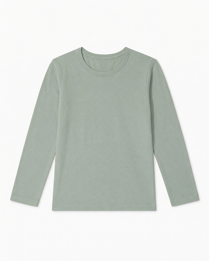 Toddler Girls LS Basic Stretch Tee
