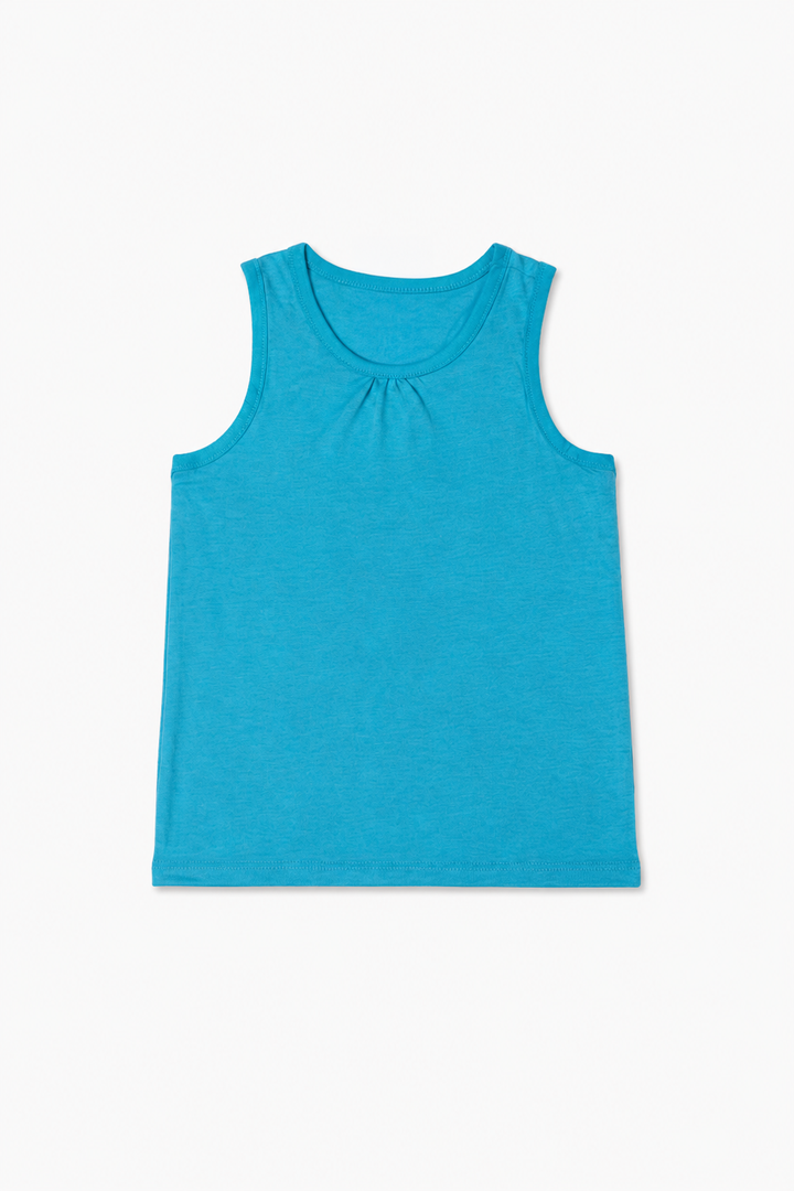 Toddler Girls Ruched Front Tanktop