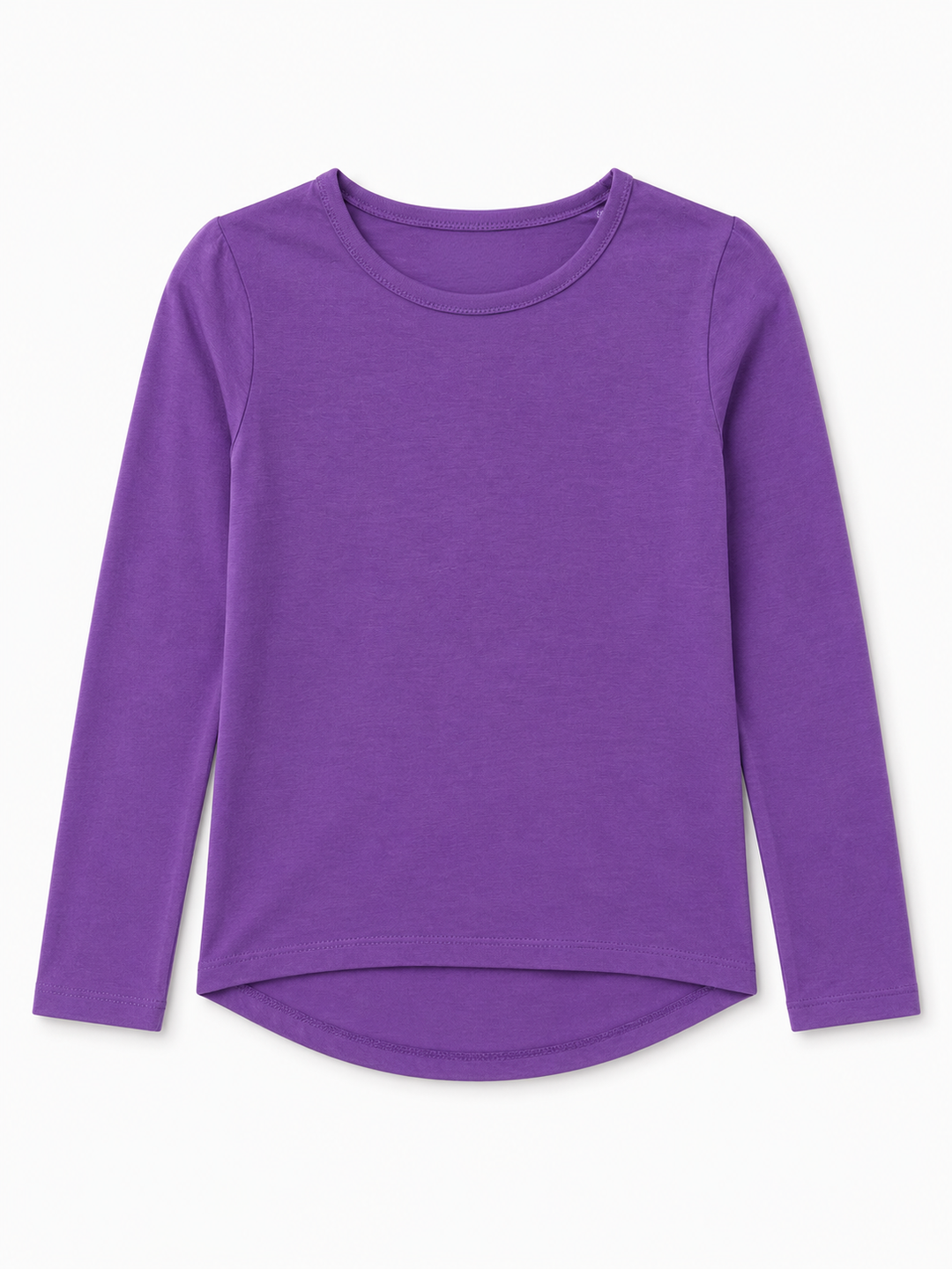 Toddler Girls Hi Low Long Sleeve Tee