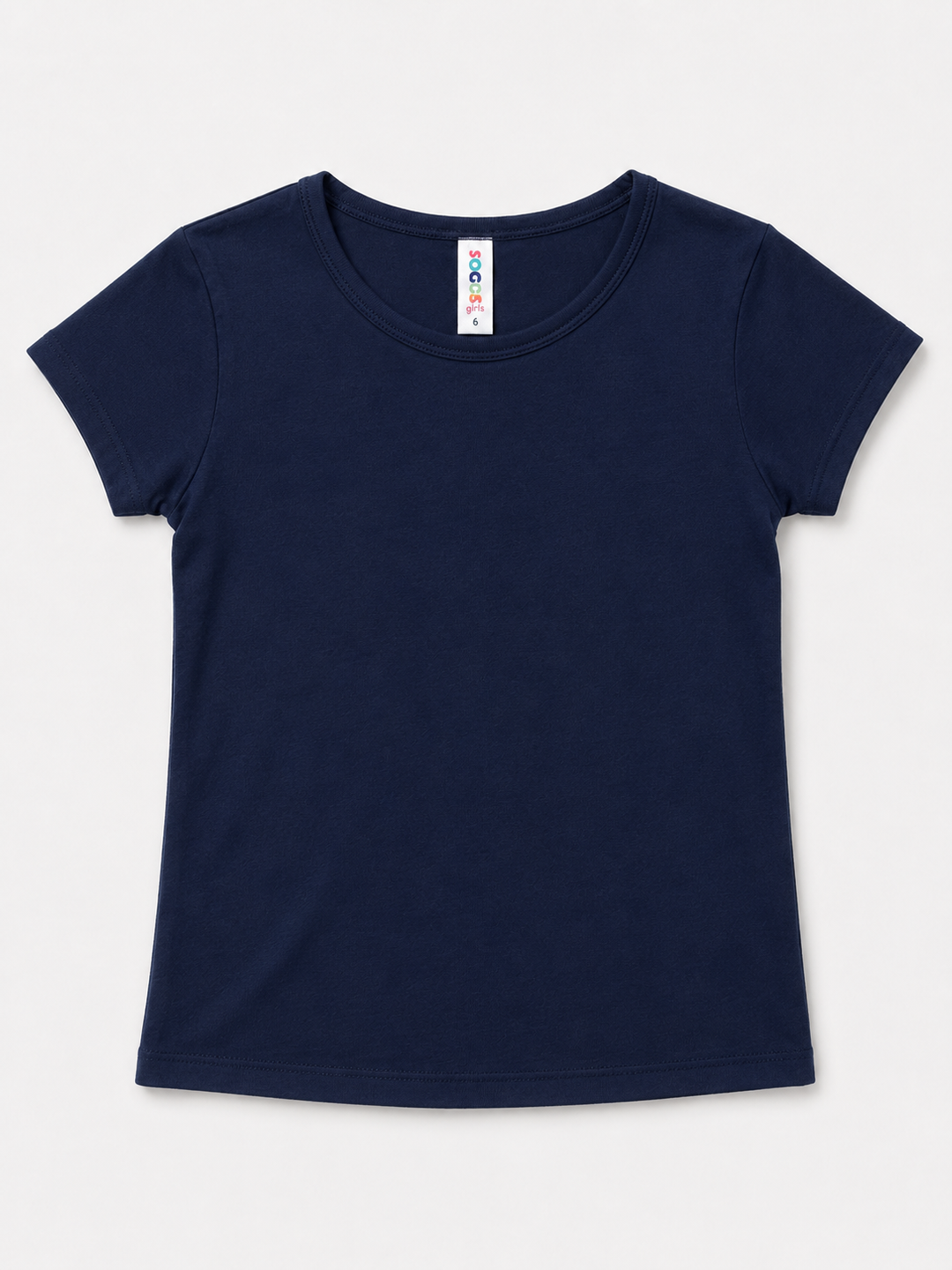 Toddler Girls Basic Cotton Tee