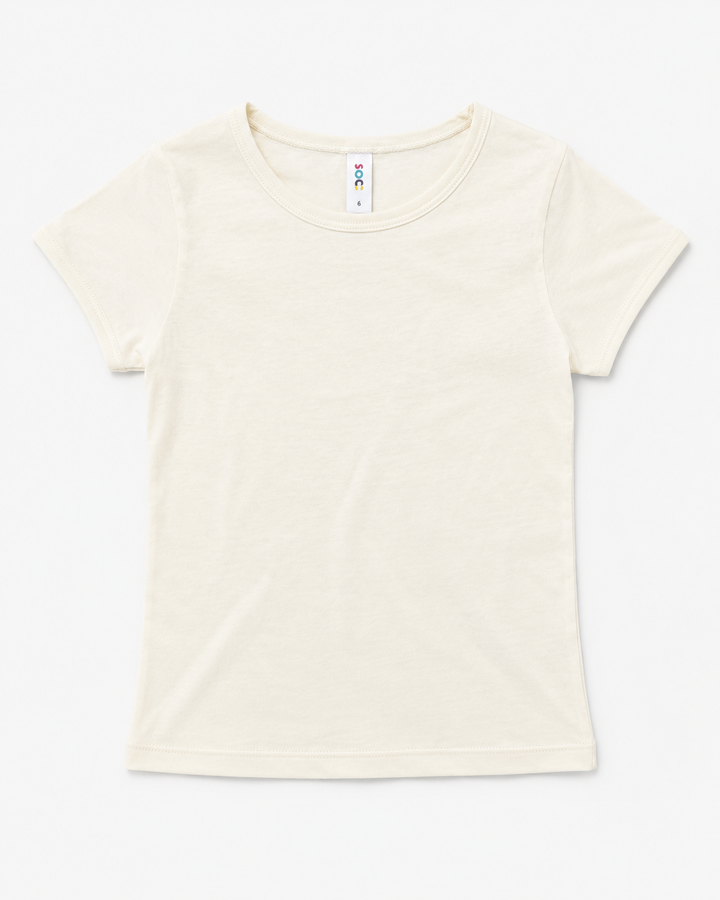 Toddler Girls Basic Cotton Tee