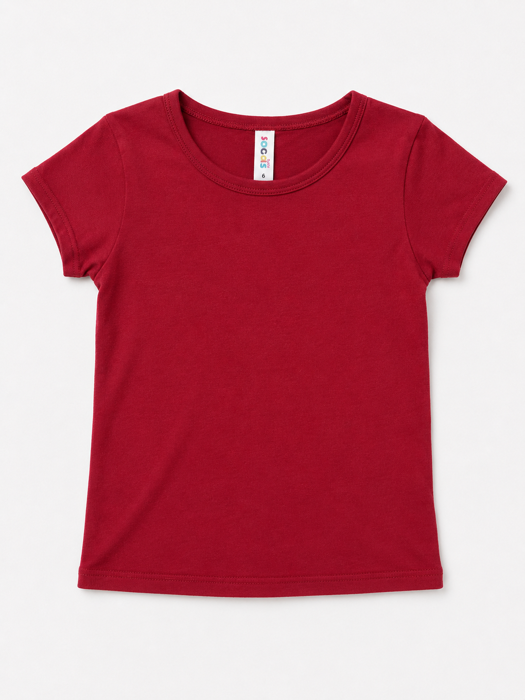 Toddler Girls Basic Cotton Tee