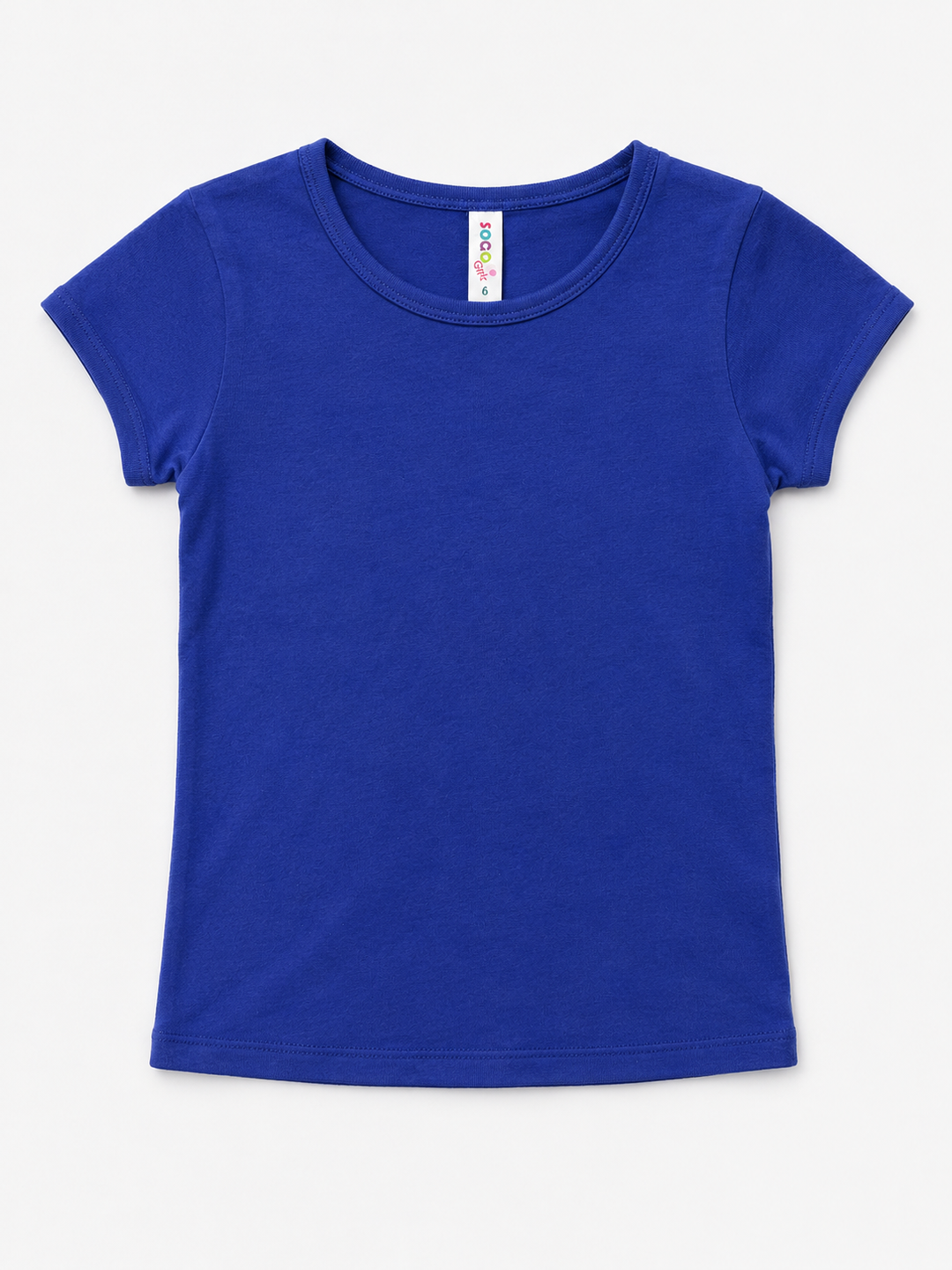 Toddler Girls Basic Cotton Tee