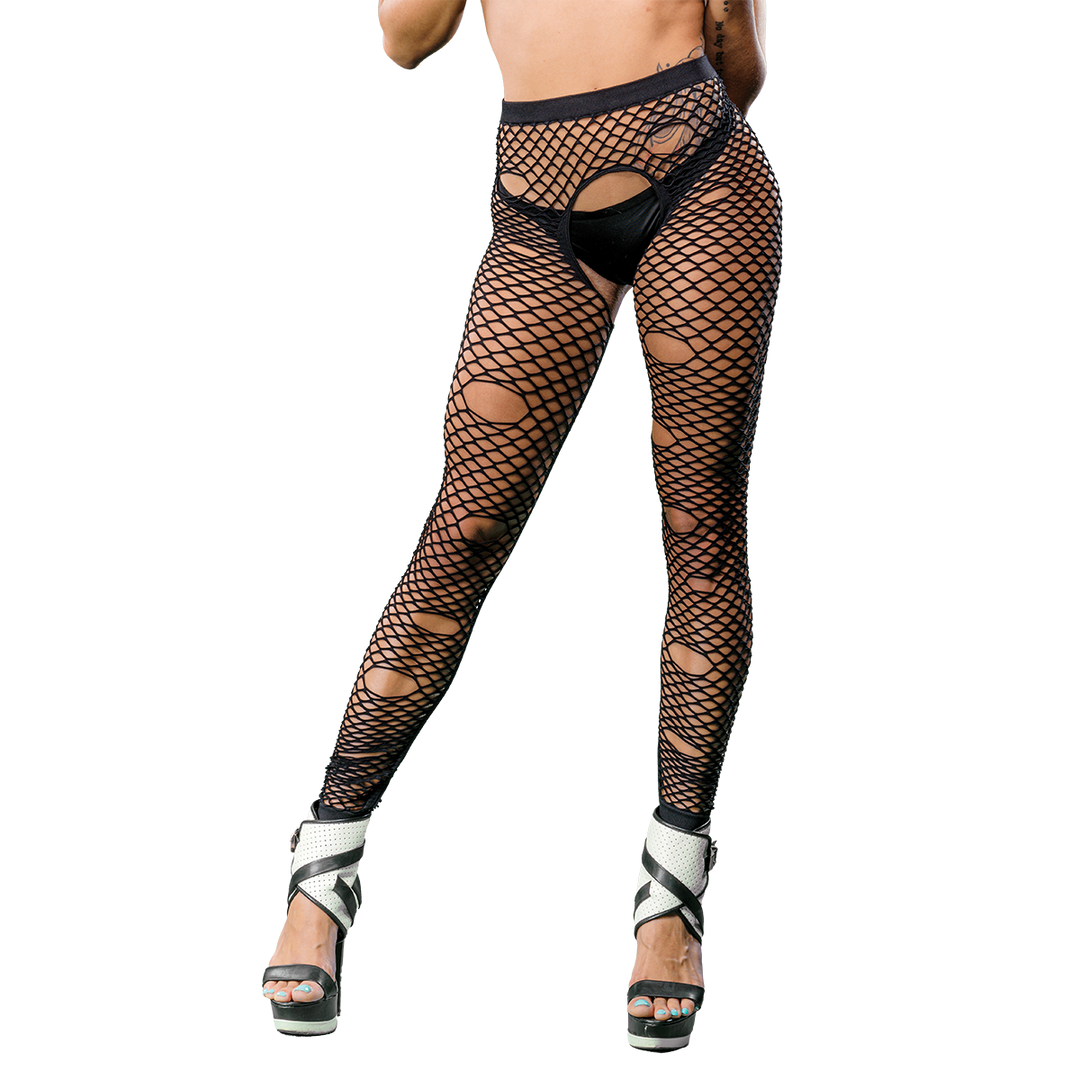 BHNG Side Strap Mesh Leggings