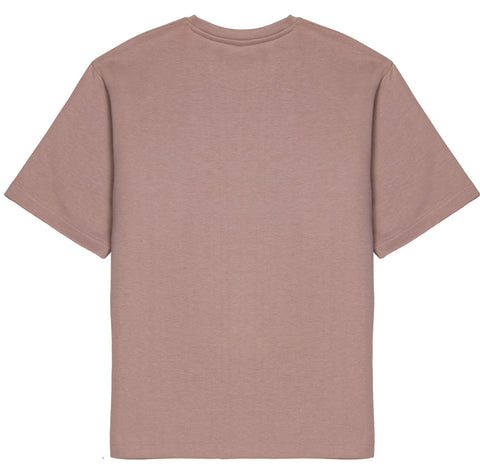 CORE COLLECTIVE HIGHRISE INTERLOCK HEAVY-WEIGHT TEE