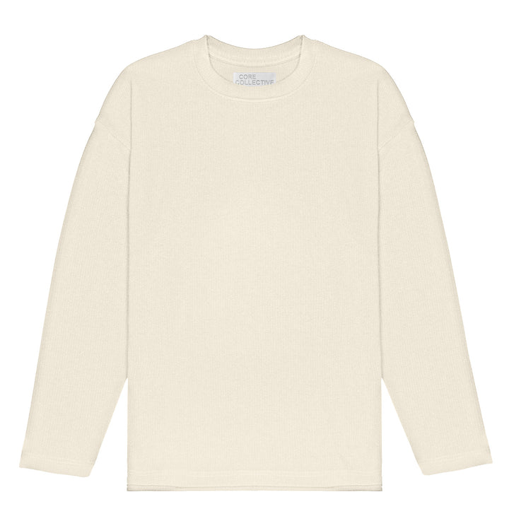 CORE COLLECTIVE CONCRETE JUNGLE FLATBACK RIBBED LS TEE