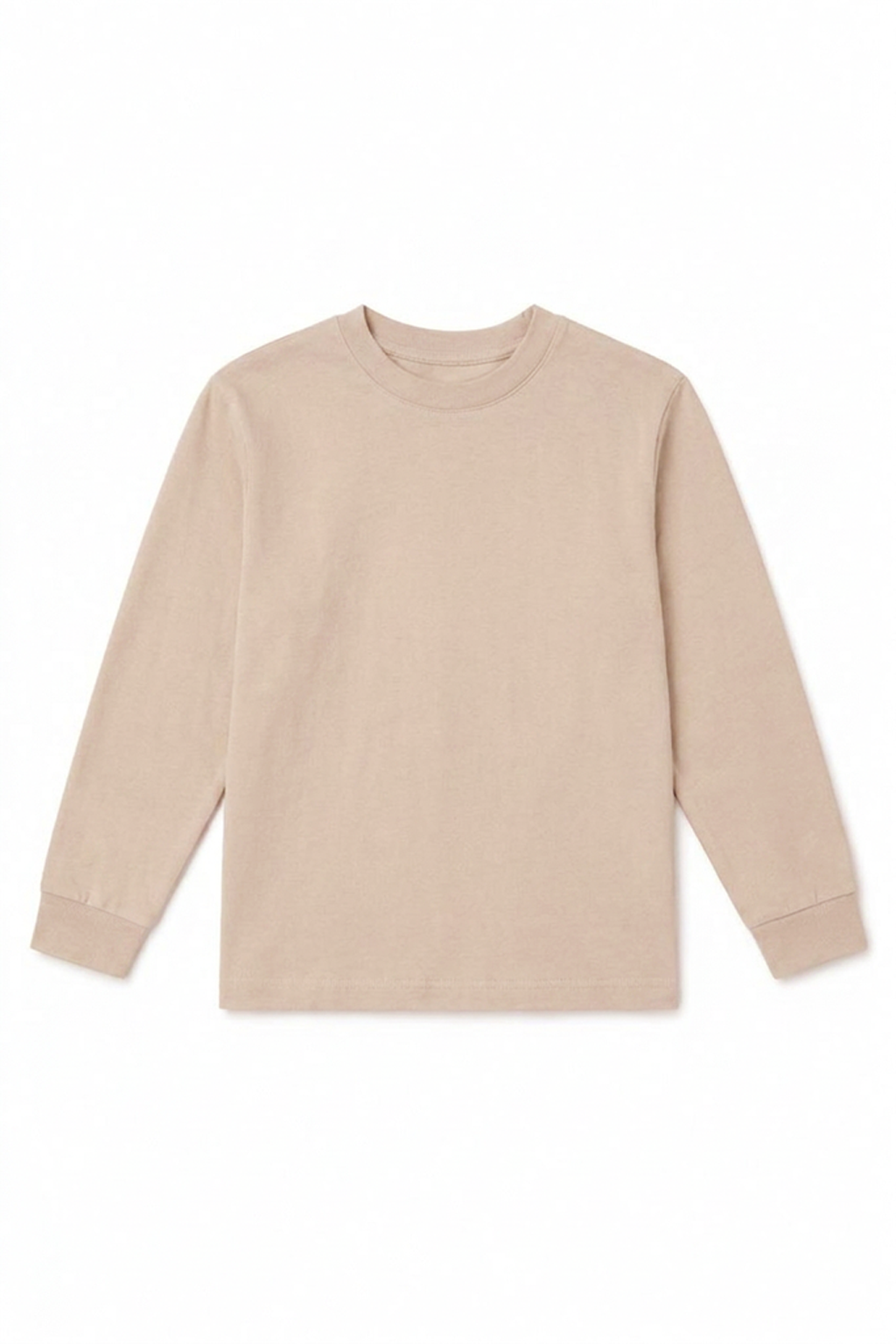 Youth Boys Basic Cuff Long Sleeve Tee