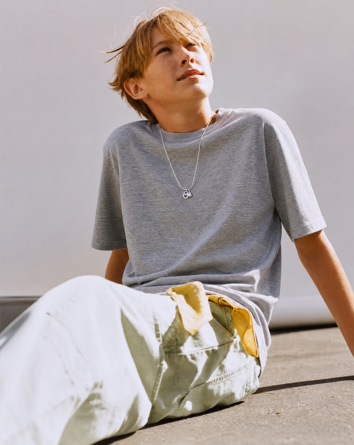 NONBRANDED YOUTH  SHORT SLEEVE BASIC TSHIRT