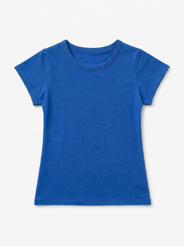 Toddler Girls Basic Stretch Tee