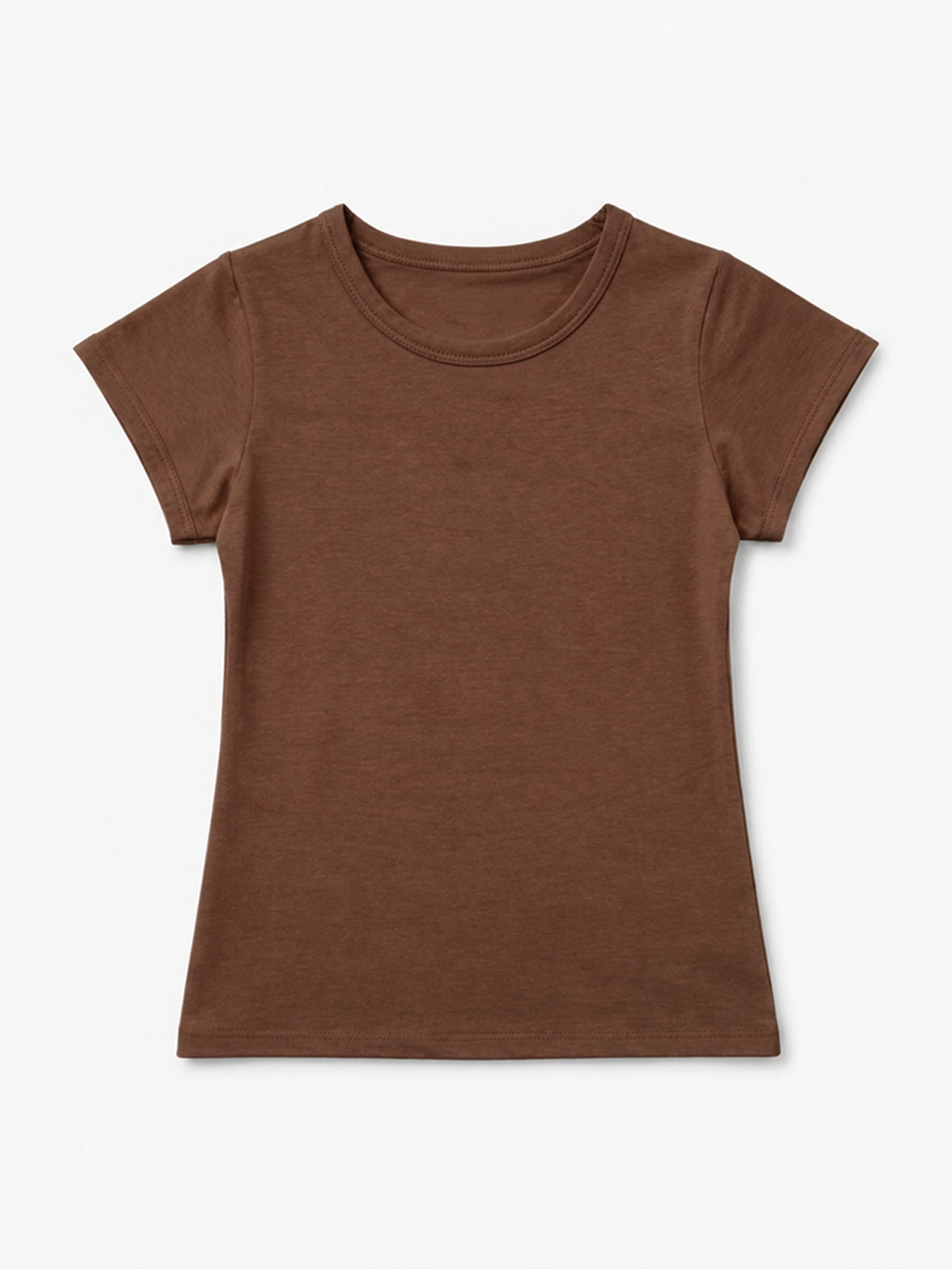 Toddler Girls Basic Stretch Tee