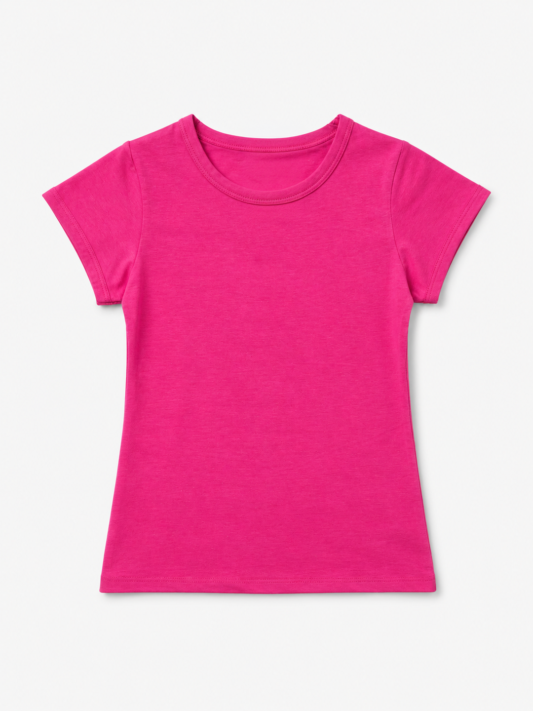 Toddler Girls Basic Stretch Tee