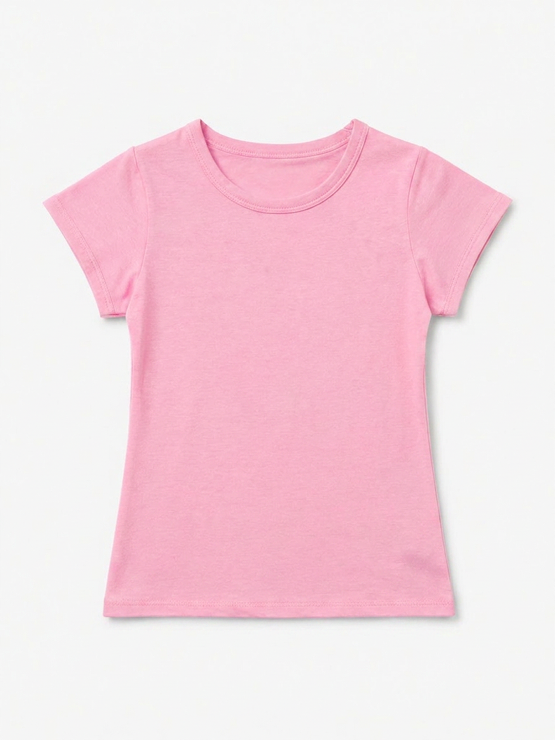 Toddler Girls Basic Stretch Tee