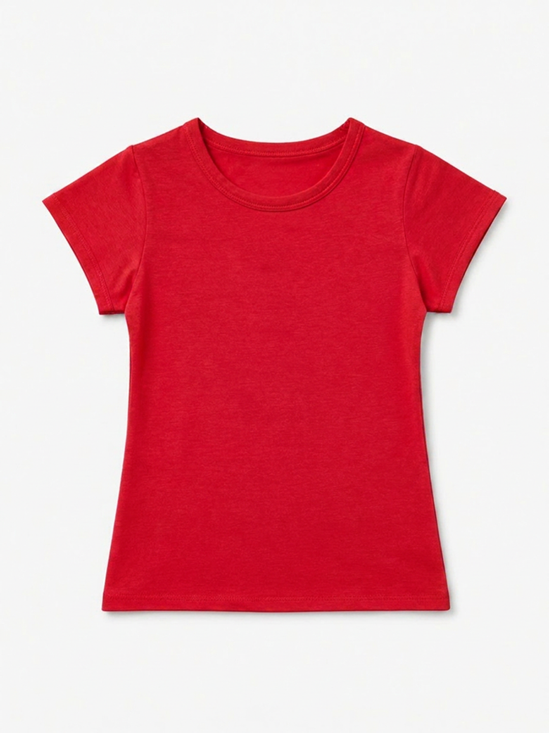 Toddler Girls Basic Stretch Tee