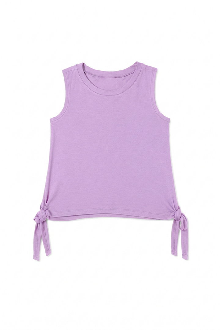 Toddler Girls Knotted Side Tank