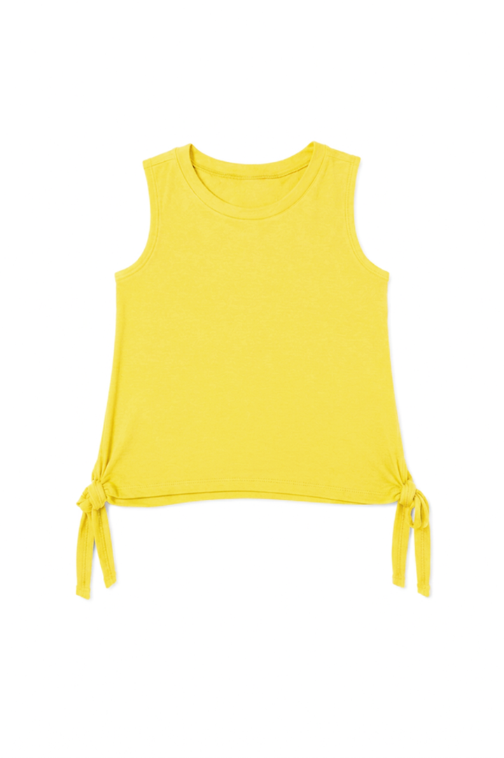 Toddler Girls Knotted Side Tank