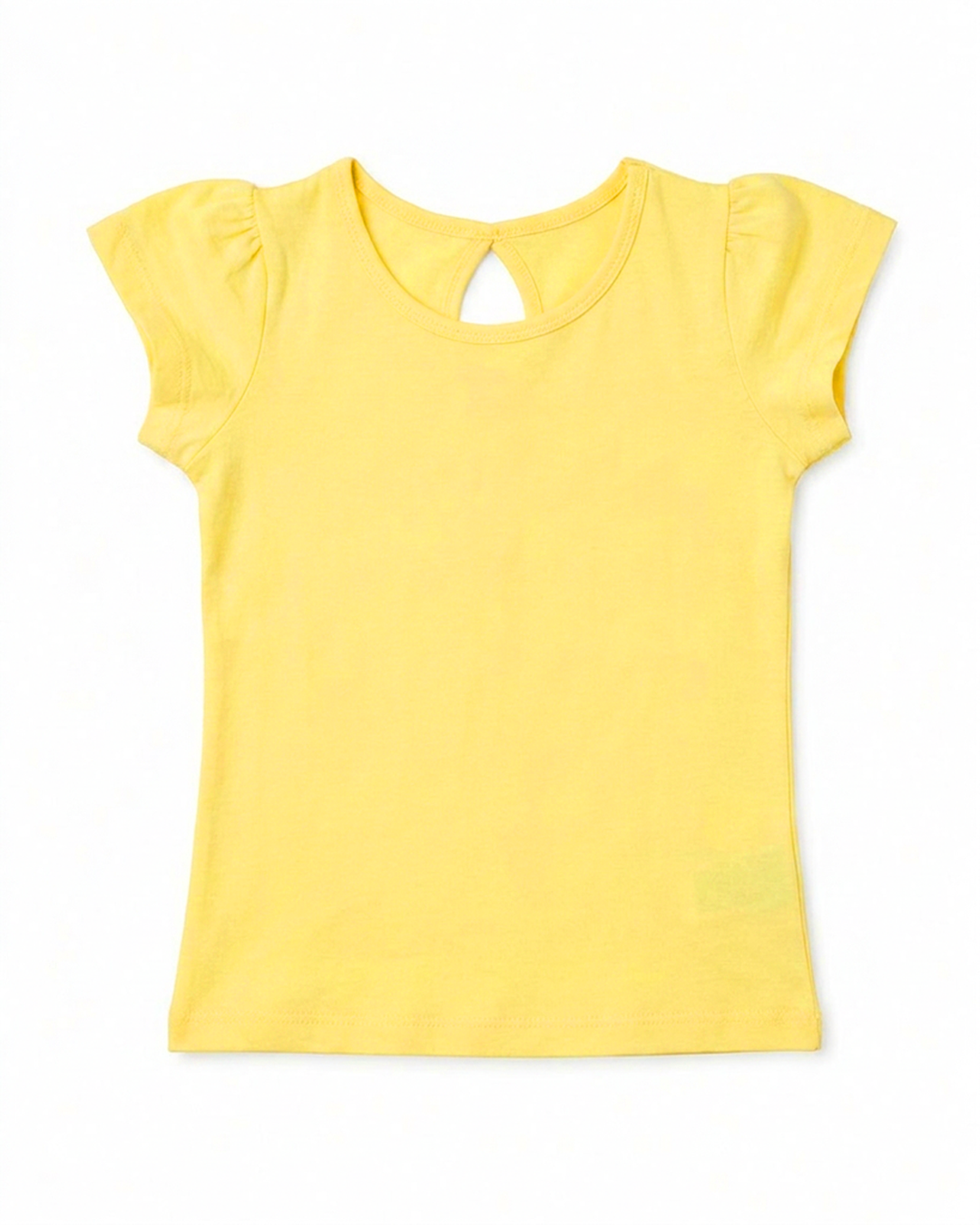 Toddler Girls Keyhole Back Tee