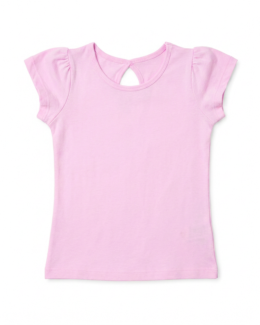 Toddler Girls Keyhole Back Tee