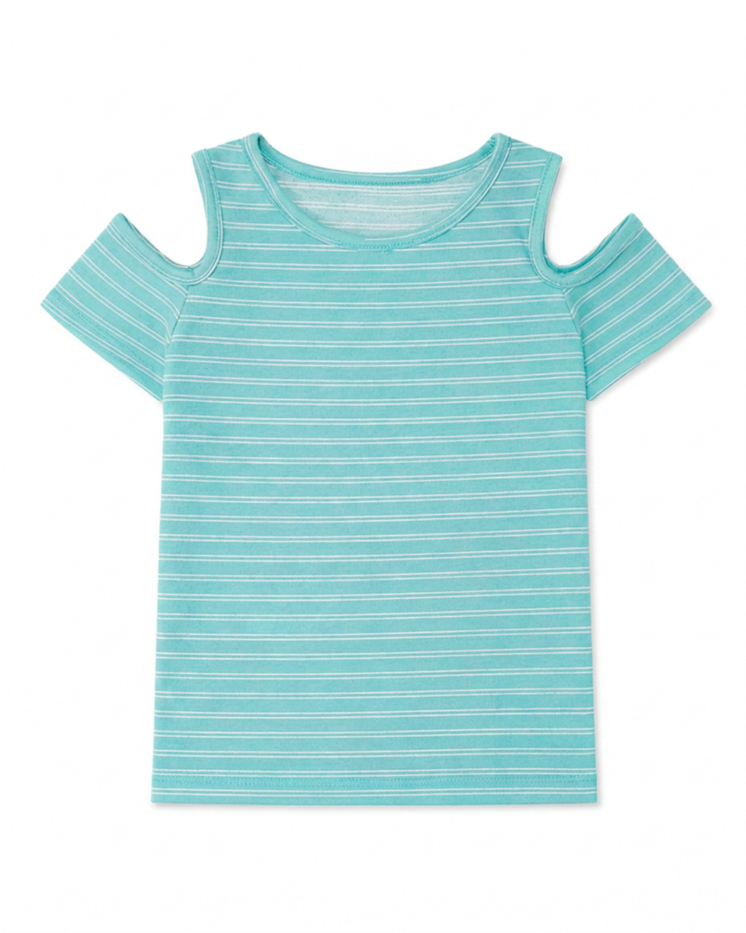 Toddler Girls Off-Shoulder Cut-Out Tee