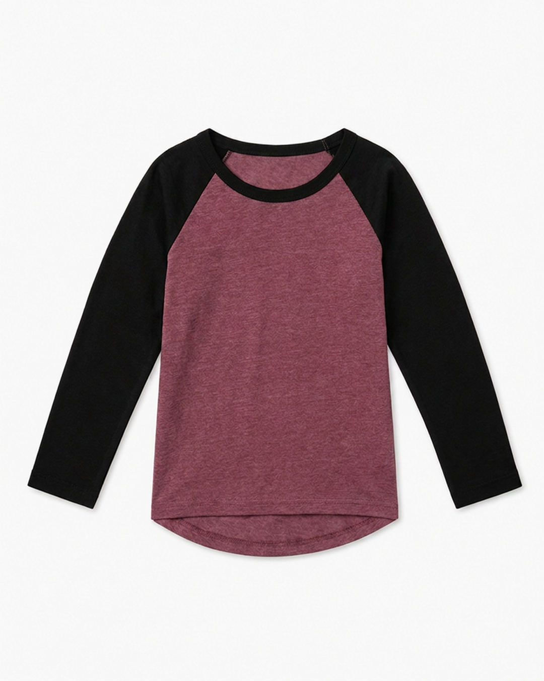NONBRANDED TODDLER GIRLS LS RAGLAN TEE