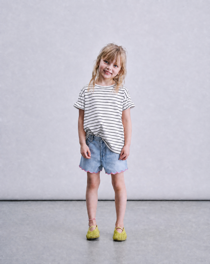 Toddler Girls Stripe Tee