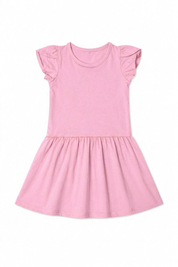 Toddler Girls Cotton Jersey Summer Dress
