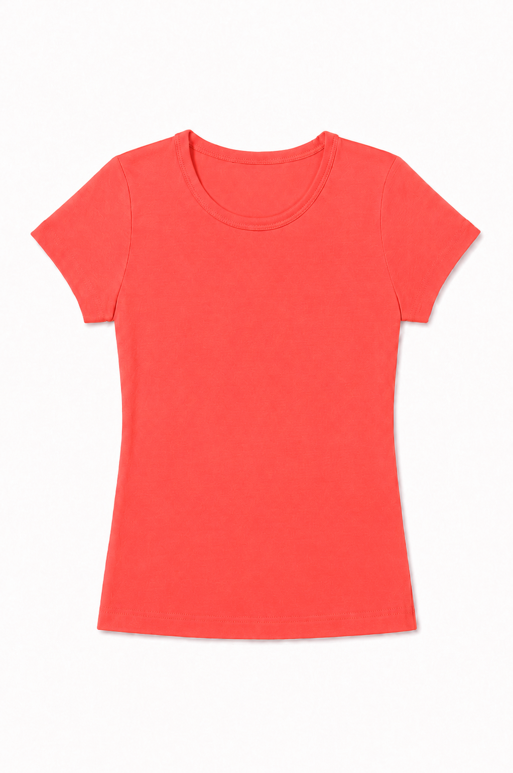 NONBRANDED YOUTH GIRLS SS RIB TEE