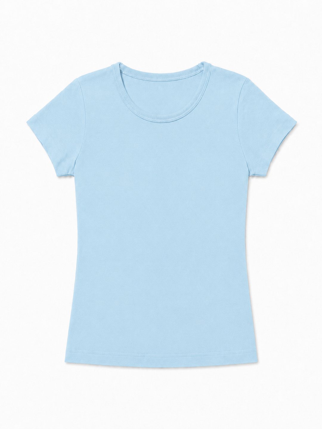 NONBRANDED YOUTH GIRLS SS RIB TEE