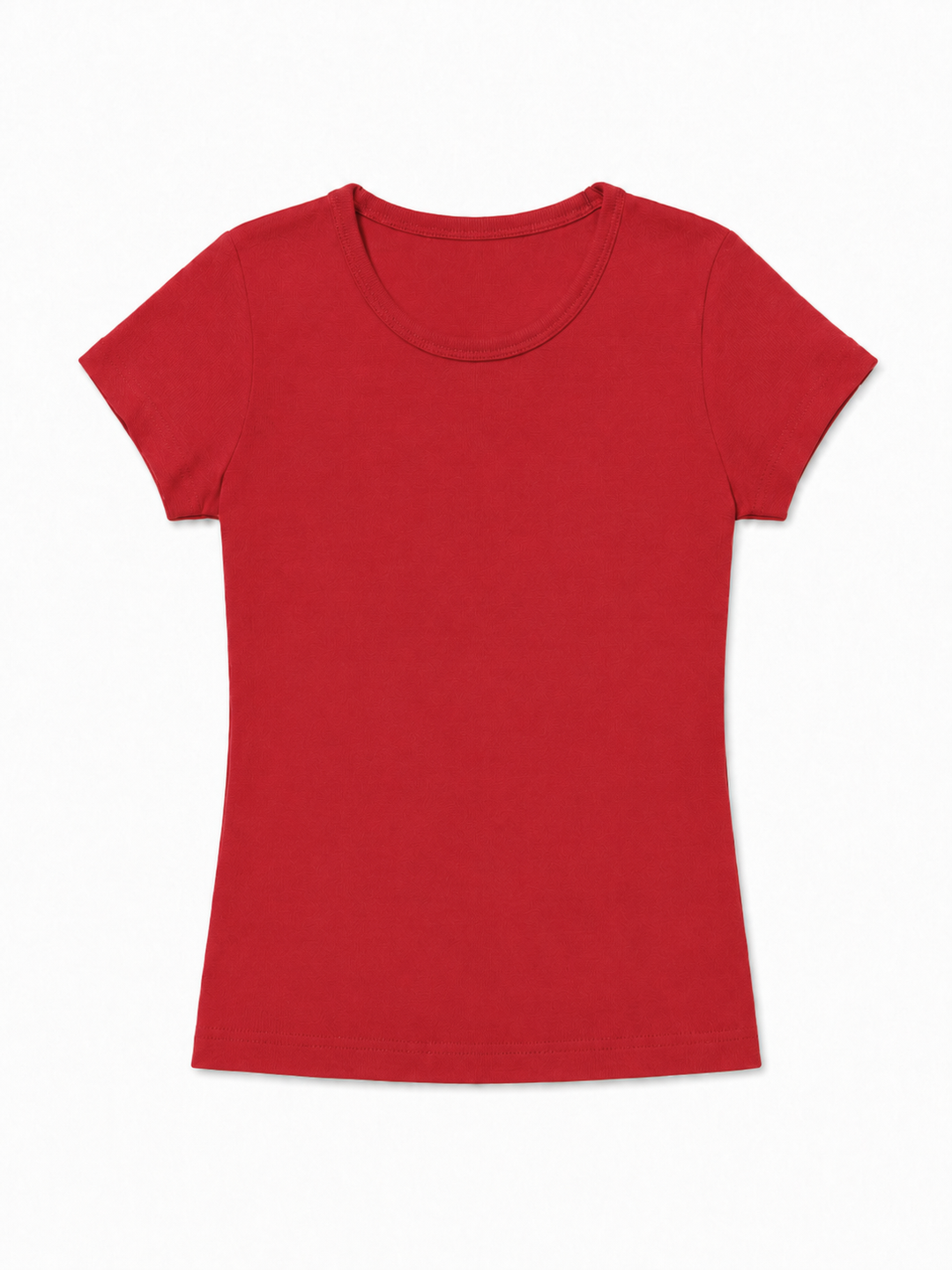 NONBRANDED YOUTH GIRLS SS RIB TEE