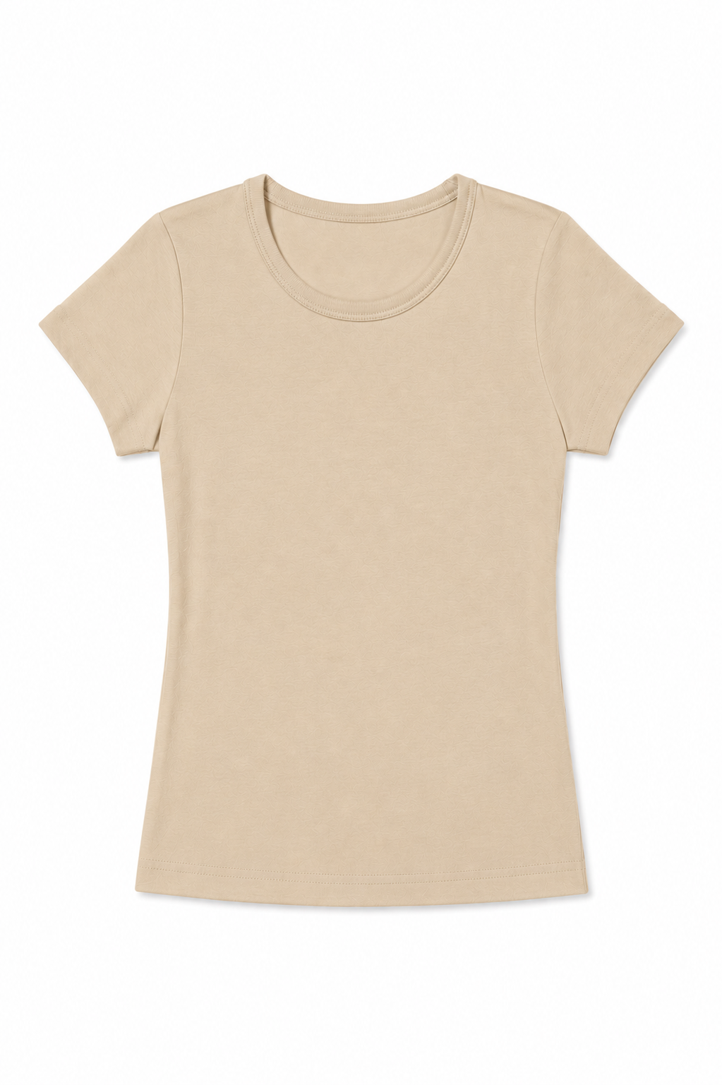 NONBRANDED YOUTH GIRLS SS RIB TEE