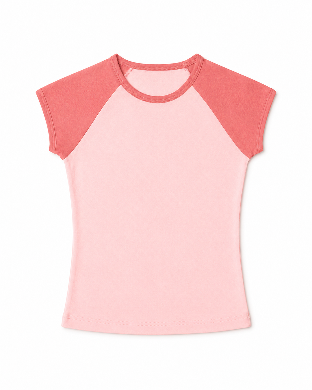 Youth Girls 2-Tone Sleeveless Rib Tank