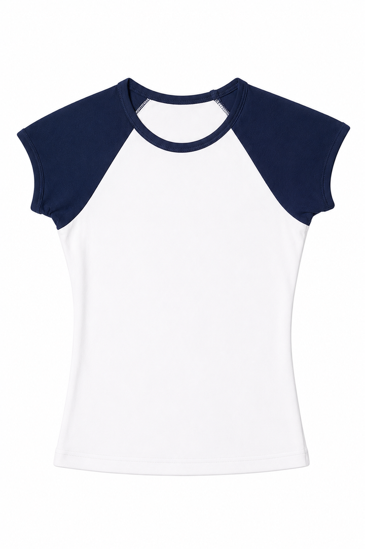 Youth Girls 2-Tone Sleeveless Rib Tank