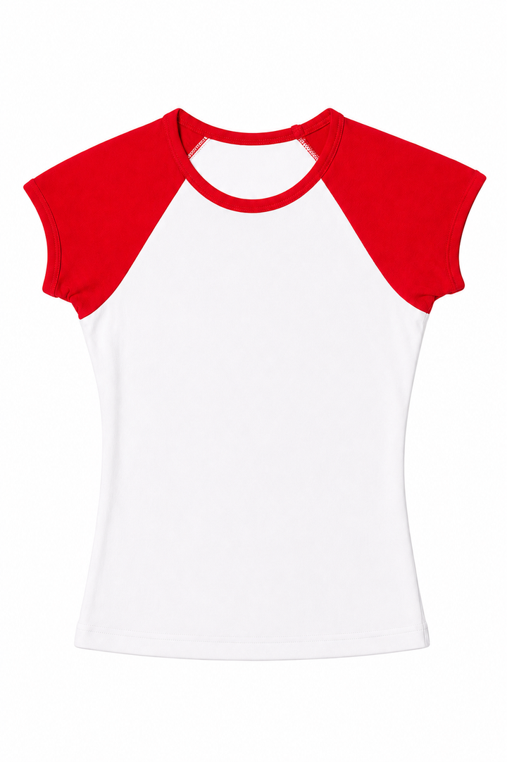 Youth Girls 2-Tone Sleeveless Rib Tank