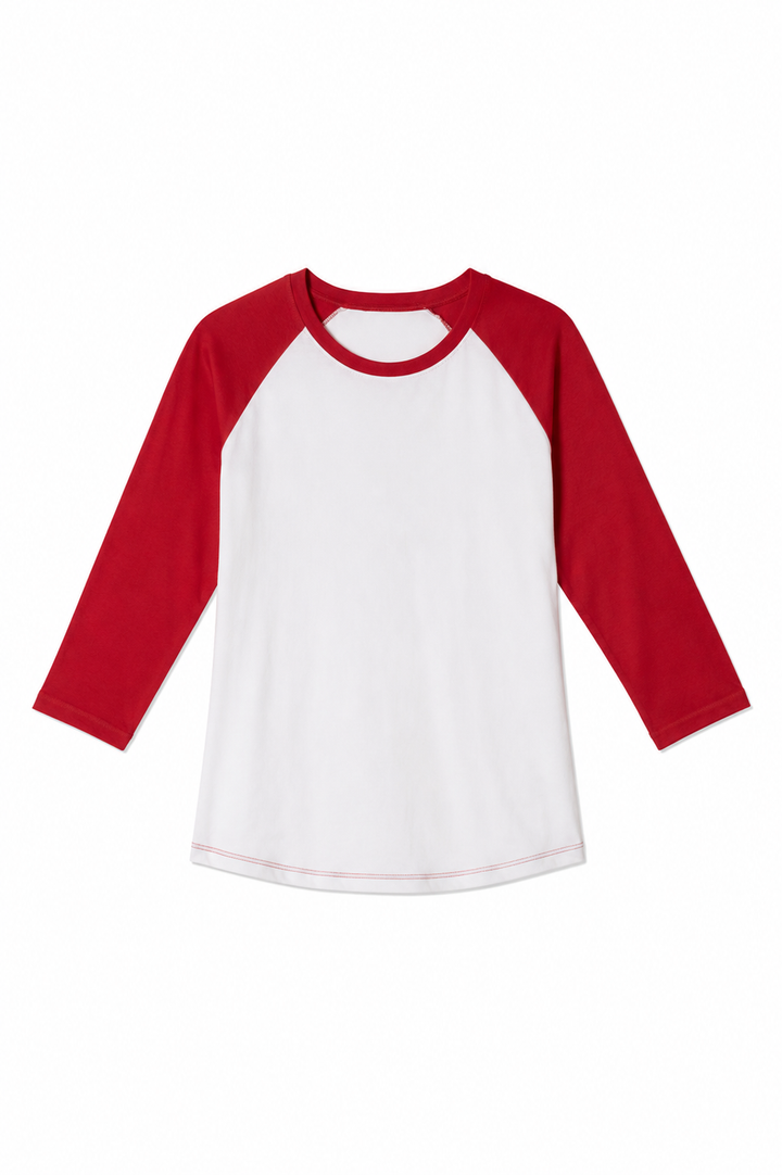 NONBRANDED YOUTH GIRLS LS BASEBALL TEE