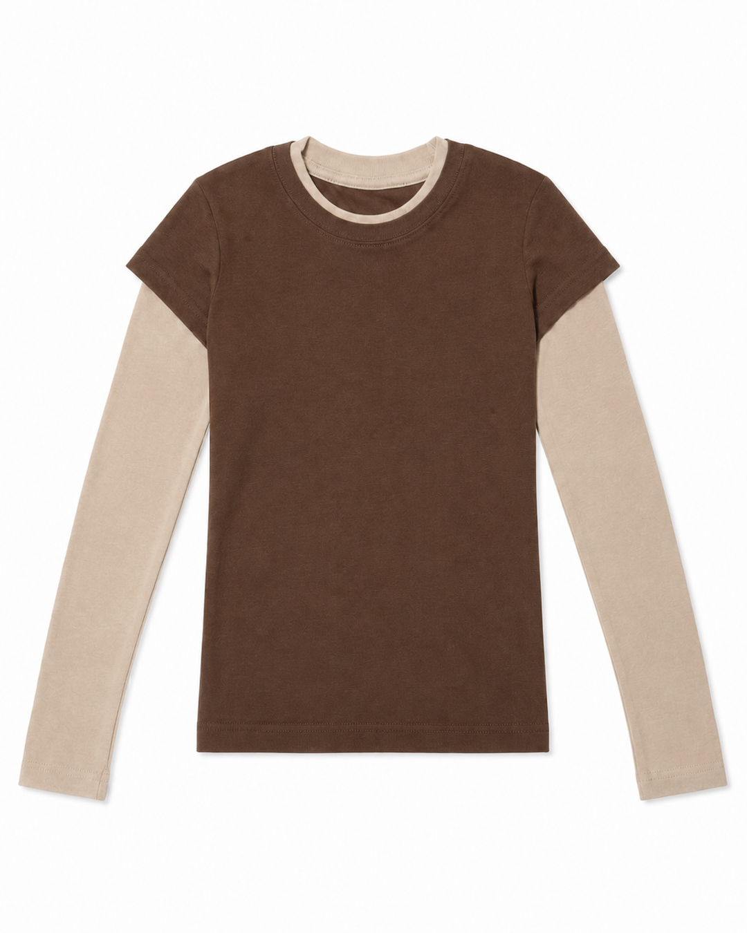 NONBRANDED YOUTH GIRLS 2TONE RAGLAN LS TEE