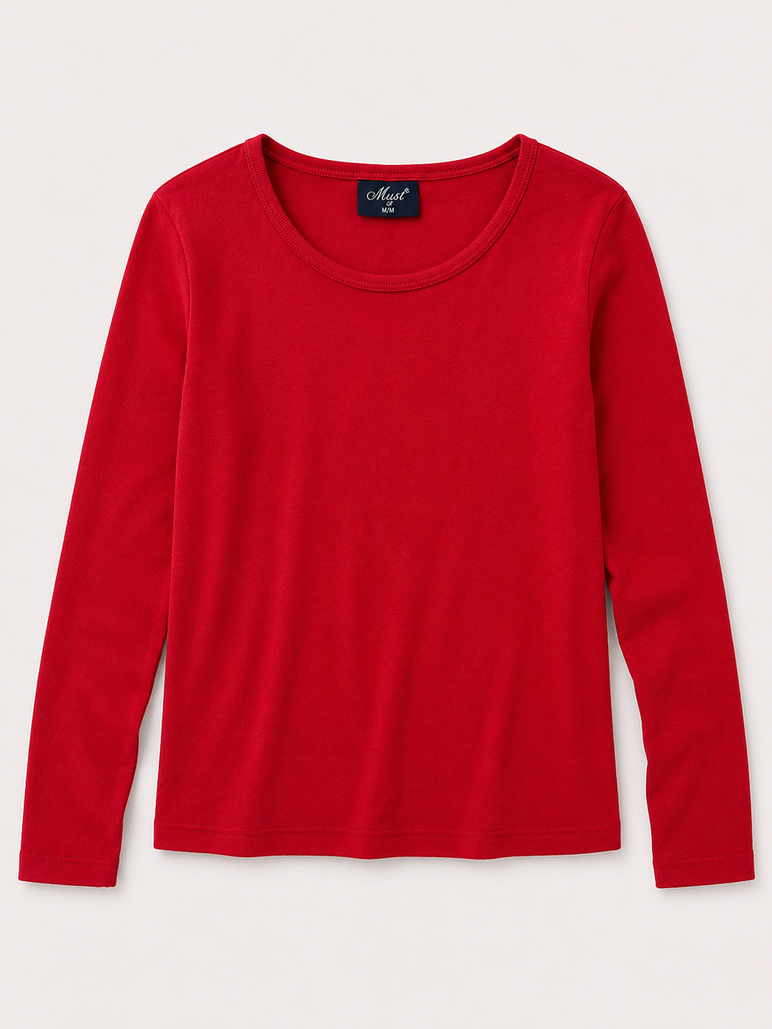 Youth Girls Long Sleeve Rib Tee