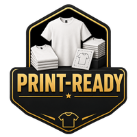 Print-Ready Blank Tees
