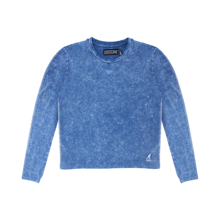Kangol Acid Wash Long Sleeve Shirt - Fashion Hub Club