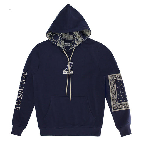Kangol Boxed Out Paisley Hoodie - Big and Tall - Fashion Hub Club