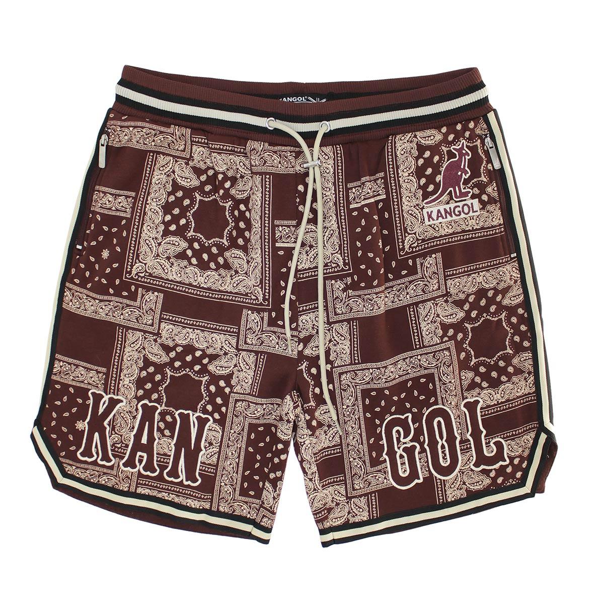 Kangol Boxed Out Paisley Shorts - Fashion Hub Club