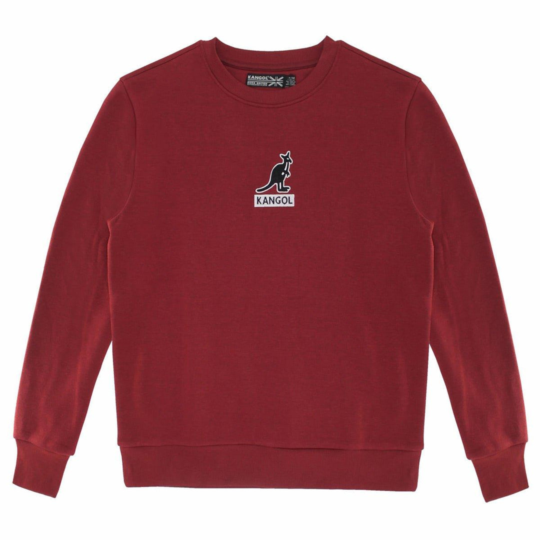 Kangol Classic Logo Popover Crewneck Fleece Sweatshirt - Big N Tall - Fashion Hub Club