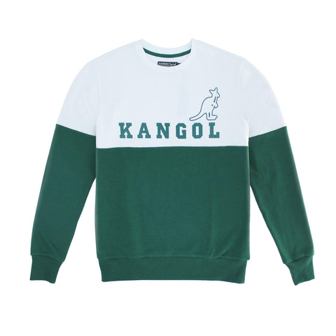 Kangol Clay Courts Popover Crewneck Fleece - Fashion Hub Club