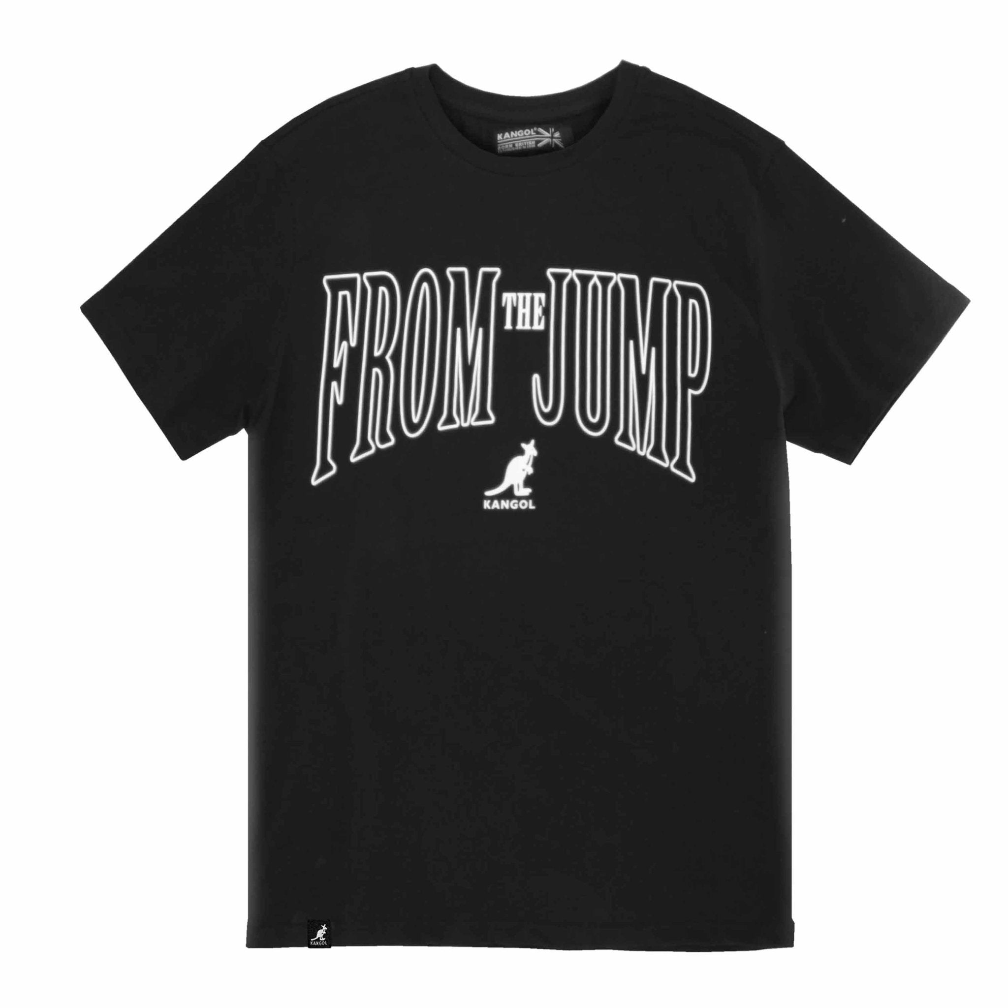 KANGOL FULLY OUTLINED PRINTED SHORT SLEEVE TEE - Fashion Hub Club