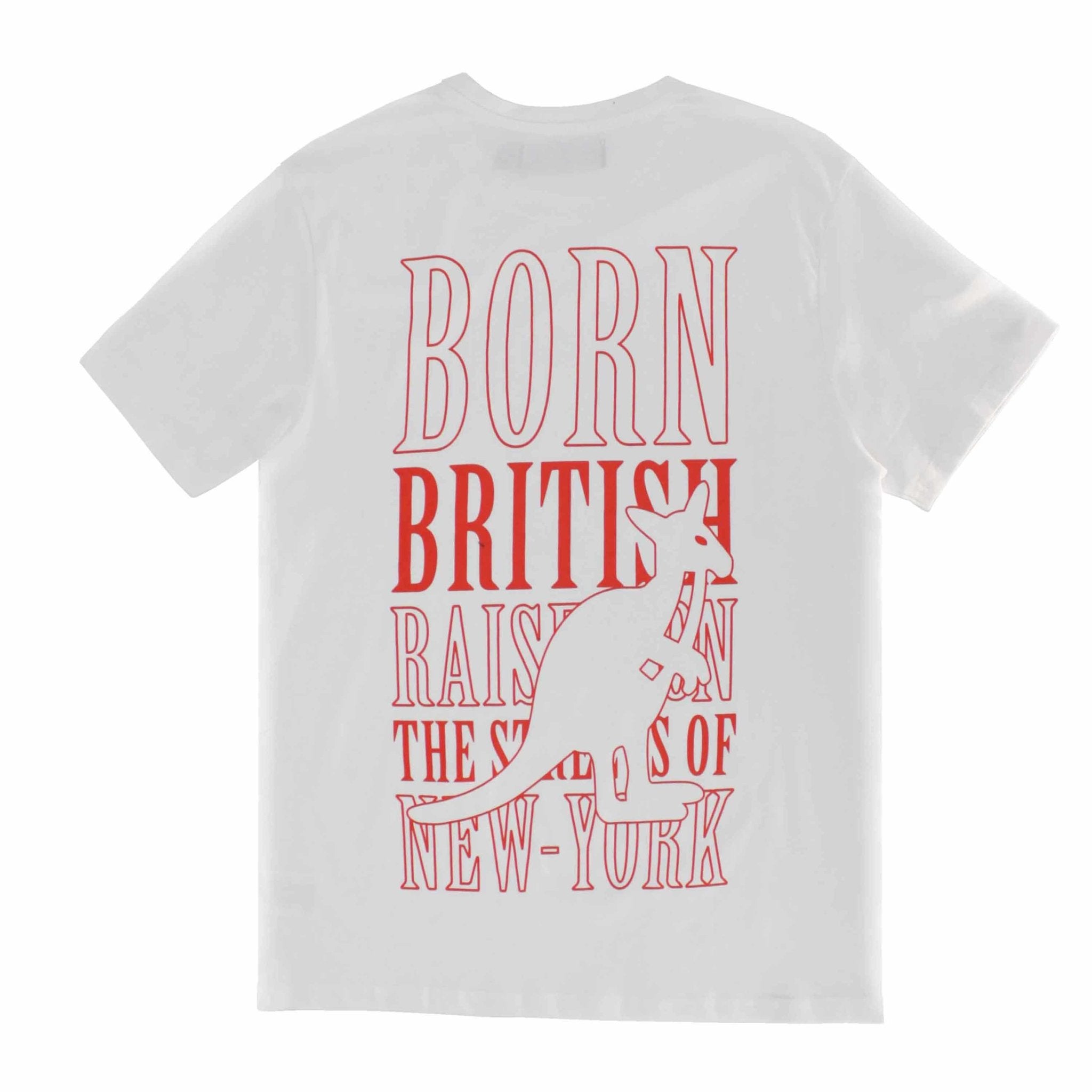 KANGOL FULLY OUTLINED PRINTED SHORT SLEEVE TEE - Fashion Hub Club