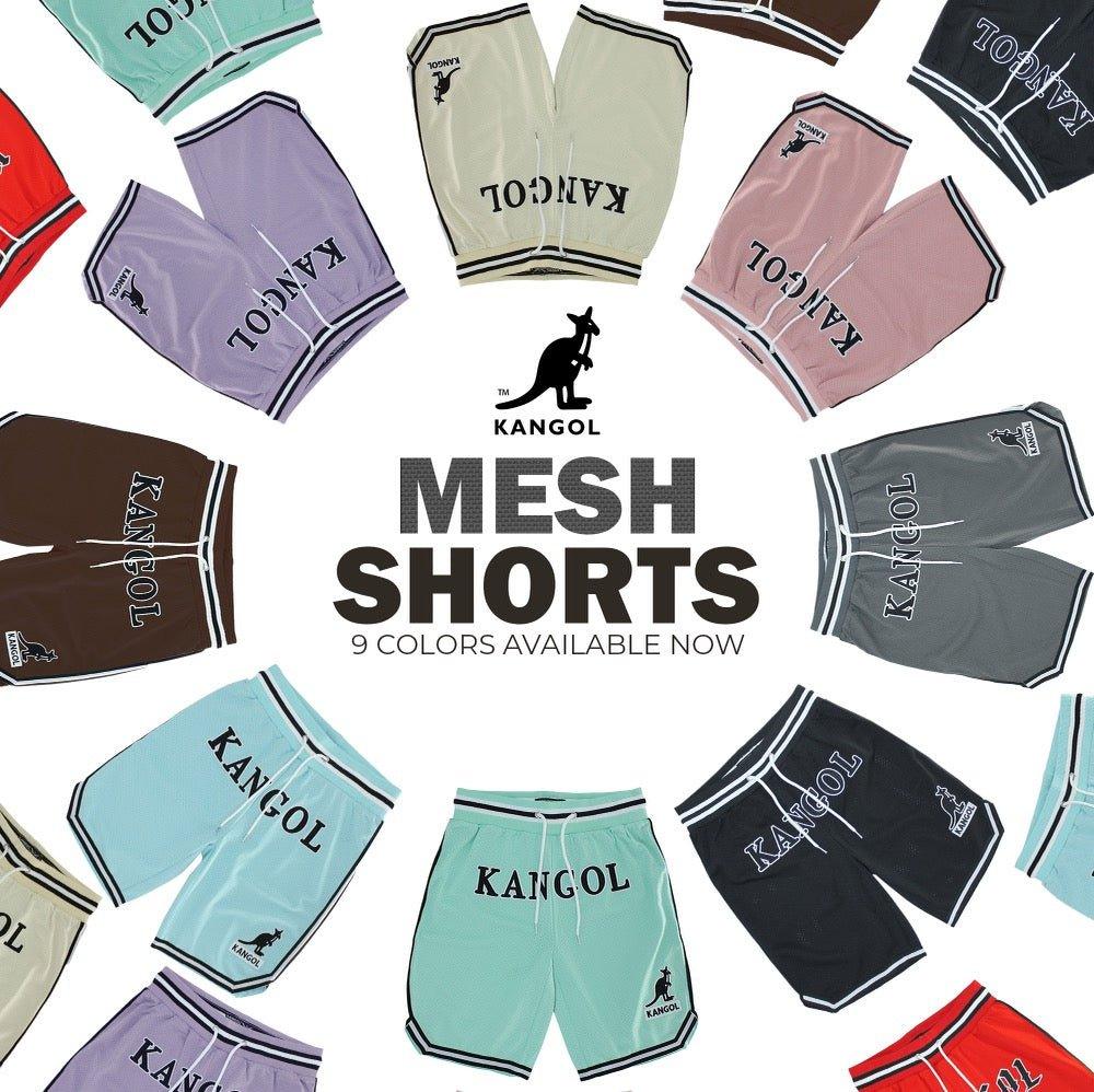 Kangol Game Day Mesh Basketball Shorts - Fashion Hub Club