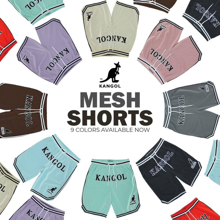 Kangol Game Day Mesh Basketball Shorts - Fashion Hub Club