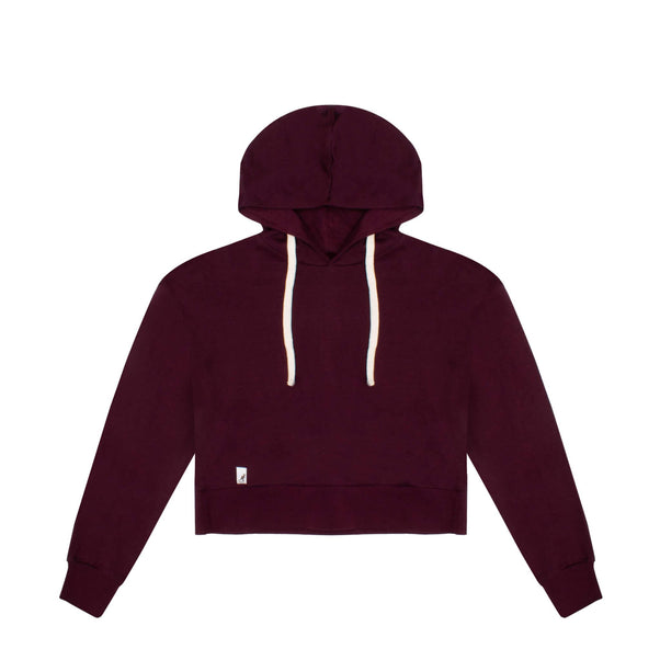 Kangol Ladies Recycled Fleece Crop Hoodie - Fashion Hub Club