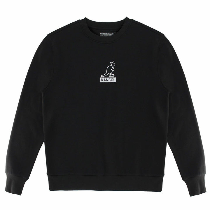 Kangol Logo Basics Popover Crewneck Fleece Sweatshirt - Fashion Hub Club
