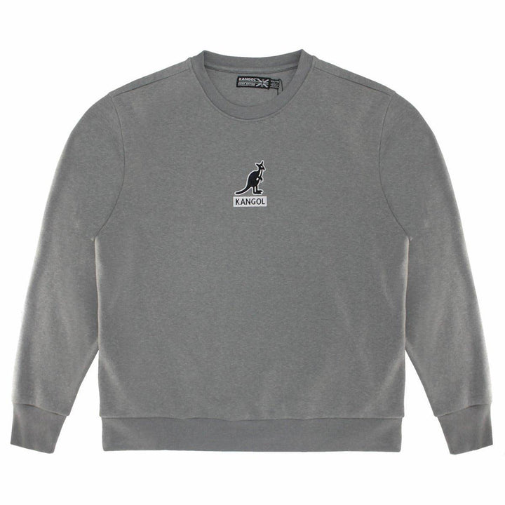 Kangol Logo Basics Popover Crewneck Fleece Sweatshirt - Fashion Hub Club