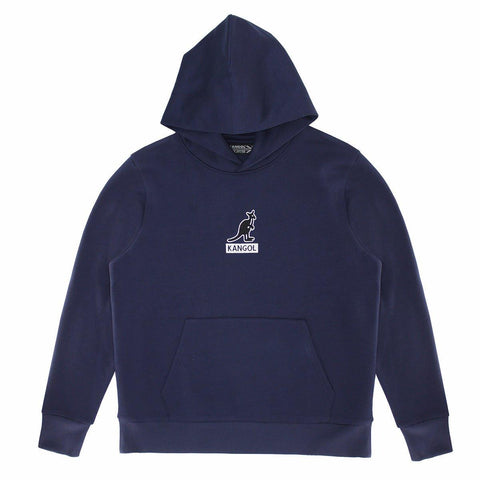 Kangol Logo Basics Pullover Fleece Hoodie - Fashion Hub Club