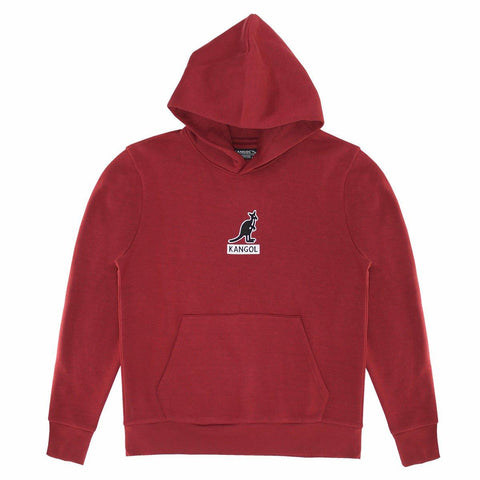 Kangol Logo Basics Pullover Fleece Hoodie - Fashion Hub Club